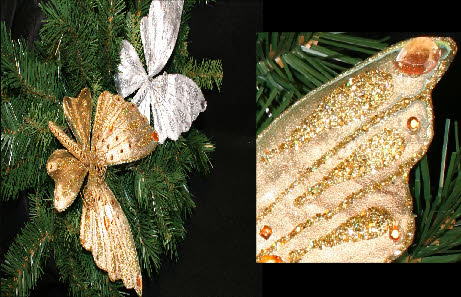Butterfly with jewels Butterfly with jewels